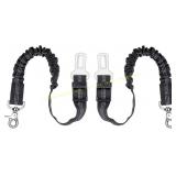 Dog Seat Belt 2Pcs, Adjustable Car Harness x2, ele