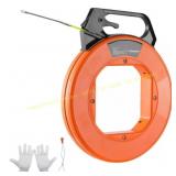 Fish Tape 100 ft Fiberglass Cable Guide
