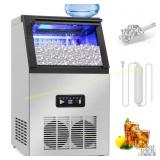 16.93 in. 100lbs/24H Ice Maker, SS