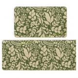 Spring Kitchen Rug & Mat Set, 17x29 & 17x47