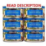 4 ct Kirkland Chunk Chicken in Water (12.5oz)