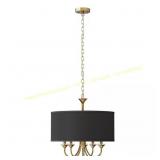 20-in. 5-Light Gold Candle-Style Chandelier