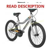 Schwinn Piston 20" Youth Bike - Silver