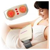 Abdominal Massager with Heat (White)
