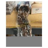 COOKOO 9Pcs 22" Pre-stretched Curls 1B, wig, bra.