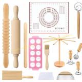 Pasta Tools Set 14Pcs Kit with Roller Pin