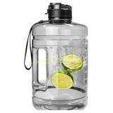 1 Gallon Water Bottle with Time Marker (Clear)
