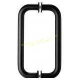 Kolet Glass Door Handle Set (GDHD-8BL)