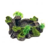 Chneeu Reptile Decor Platform, Resin, Green