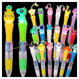 CZWZ 20Pcs Multicolor 4-in-1 Pens