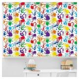 SmoothNovelty 6 Pcs Curtains 36" x 24"