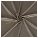 VACVELT Tencel Cotton Fabric 1 Yard 98" Brown