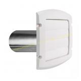 Everbilt 6 in. Louvered Exhaust Hood in White