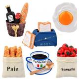 Cute Food Fridge Magnets, Resin, Multicolor
