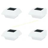 Ceybo Outdoor Solar Gutter Lights 4 PackWhite