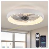 20 in. Smart Interior Ceiling Fan with Remote