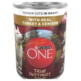 Purina ONE Wet Dog Food, Turkey & Venison