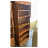 Wooden 6 shelf  book shelf
