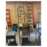 Metal 4 shelf stand