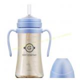 Grosmimi PPSU Straw Cup - 10oz Skyblue
