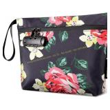Storage Bag with Combination Lock, 11.8x8.6"