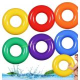 12 Pcs Inflatable Pool Floats 28" Tubes