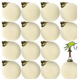 Velvet Christmas Balls 3.15" Ornaments