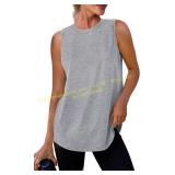 Womens Workout M Tank Tops Sleeveless
