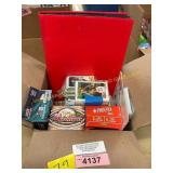 Box of Sports Cards