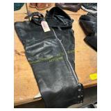 Womens M Genuine Leather Chaps
