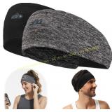 BORAYDA 2-Pack Bluetooth Headband, 5.4