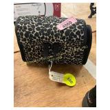 Leopard Print Travelon Hanging Toiletry Bag