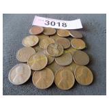 Bag of pre 1920 Wheat pennies