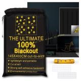 Portable Blackout Shades 157" x 57"