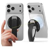 Klearlook MagSafe Phone Grip with Strap Black