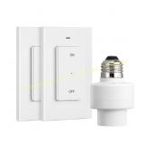 DEWENWILS Remote Control Light Socket E26/E27