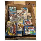 Box of Assorted Sports Cards