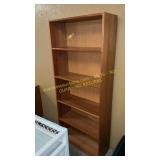 5 shelf book shelf