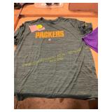 Nike Dri Fit 2XL Green Bay Performance Shirt