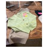 Size 14 Womens Capris + L Cardigan