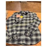 Mens L Columbia Long Sleeve Flannel
