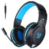 H-10 Gaming Headset: PS4/5, PC, Switch, Blue