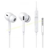 Wired Earbuds with Mic, 3.5mm, HD Sound