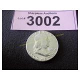 Uncirculated 1963  Franklin half dollar