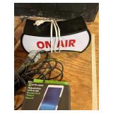 On Air Light, Microphone, Tablet Mount