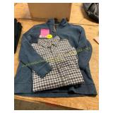 Mens M 1/4 Zip Pullover, Button Down Flannel