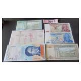 Foreign paper money
