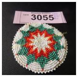 Vintage Native American Indian beaded patch