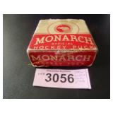 Vintage Monarch  official hockey puck in original