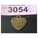 1952  advertising medal